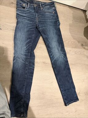 American Eagle Outfitters Indigo Blue Stretch Jeans